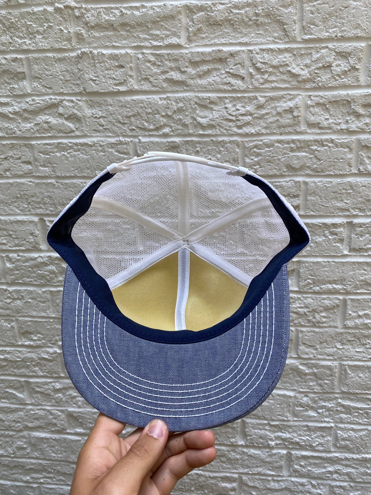 Vintage 80s Denim Mesh Trucker Hat