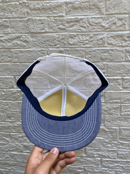 Vintage 80s Denim Mesh Trucker Hat