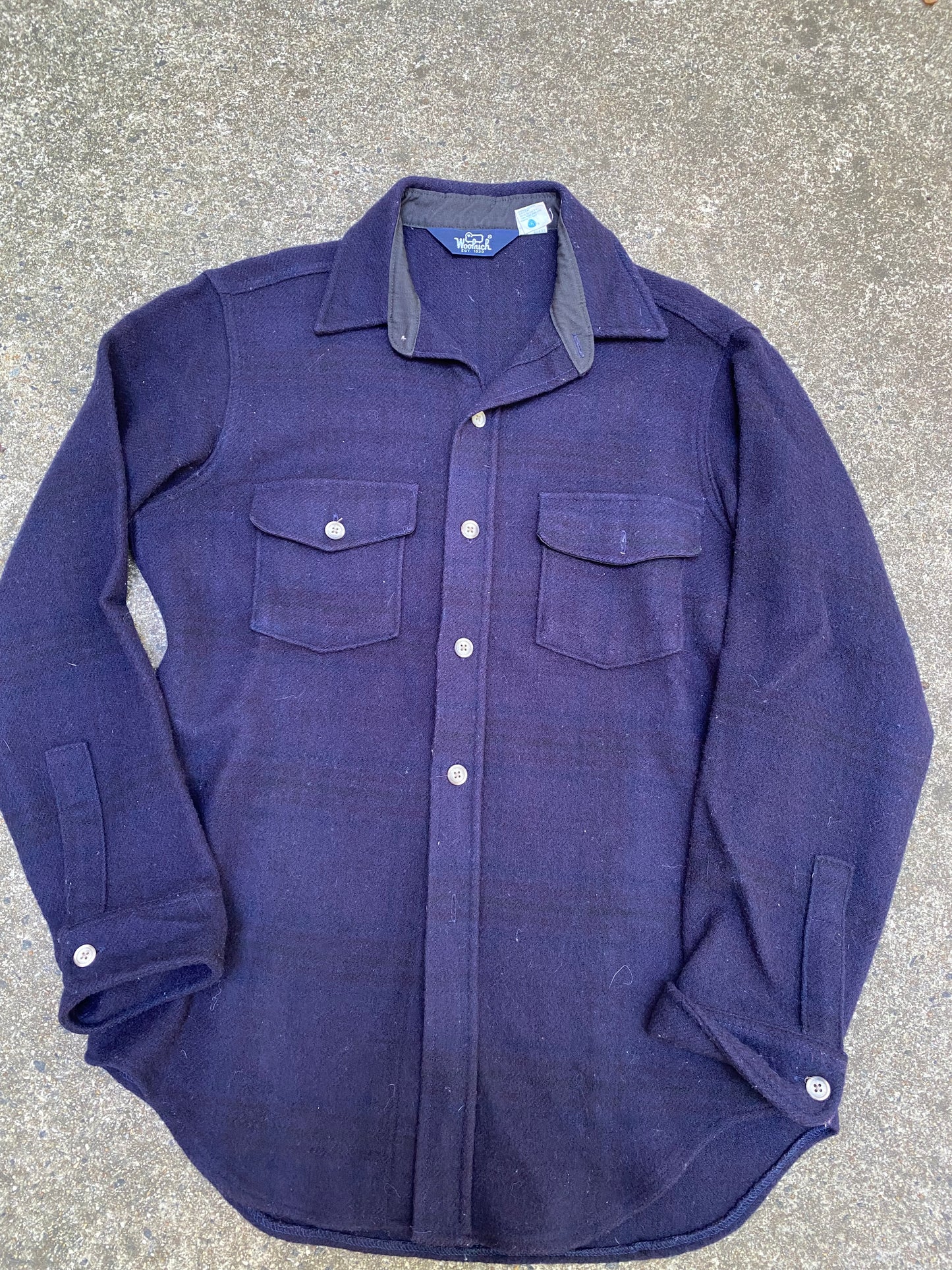 Vintage 80S Wool Flannel Shirt | M
