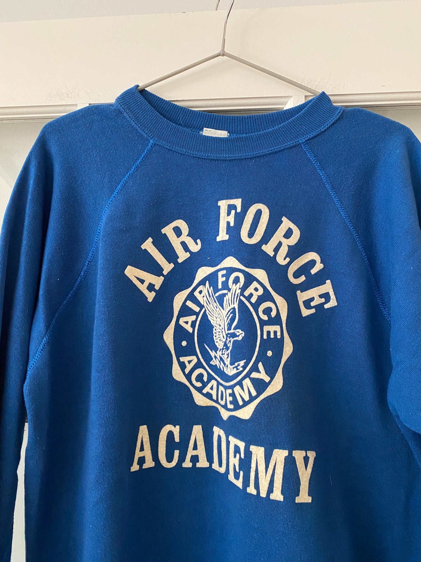 Vintage 80s Air Force Academy Crewneck | L