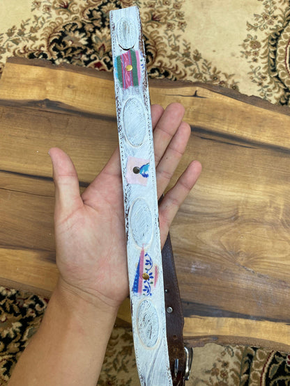 Vintage Western Plaster Belts | 34-38