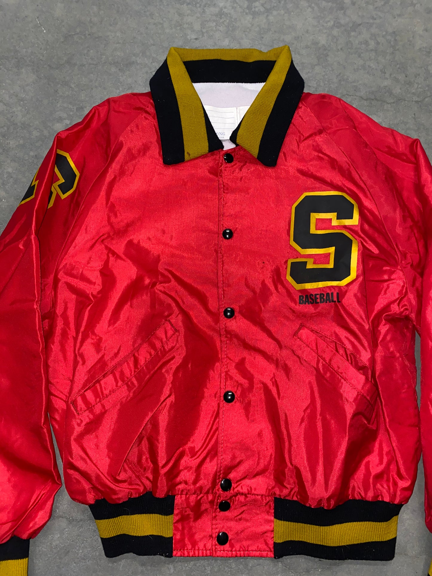 Vintage 90S Nylon Varsity Jacket