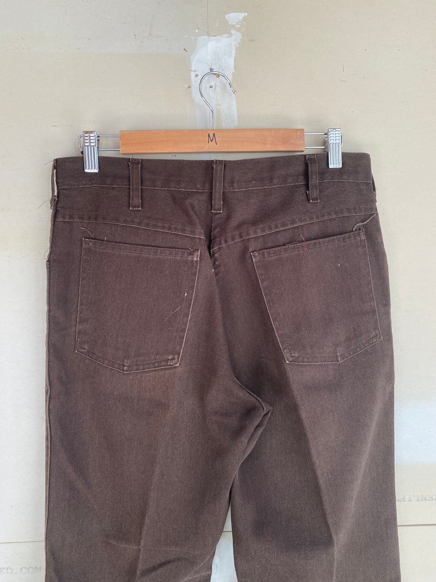 1970s Brown Dickies Work Pants | 32