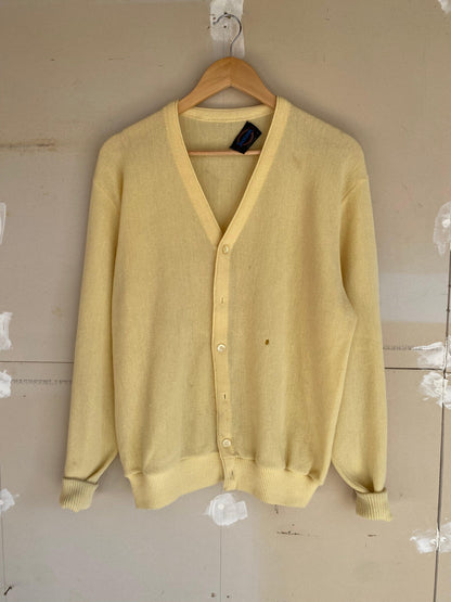 1980s Cream Cardigan | L