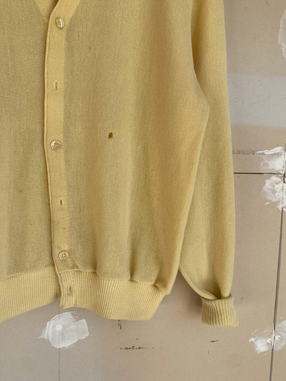 1980s Cream Cardigan | L