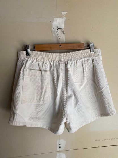 1970s Corduroy Beach Shorts | 34