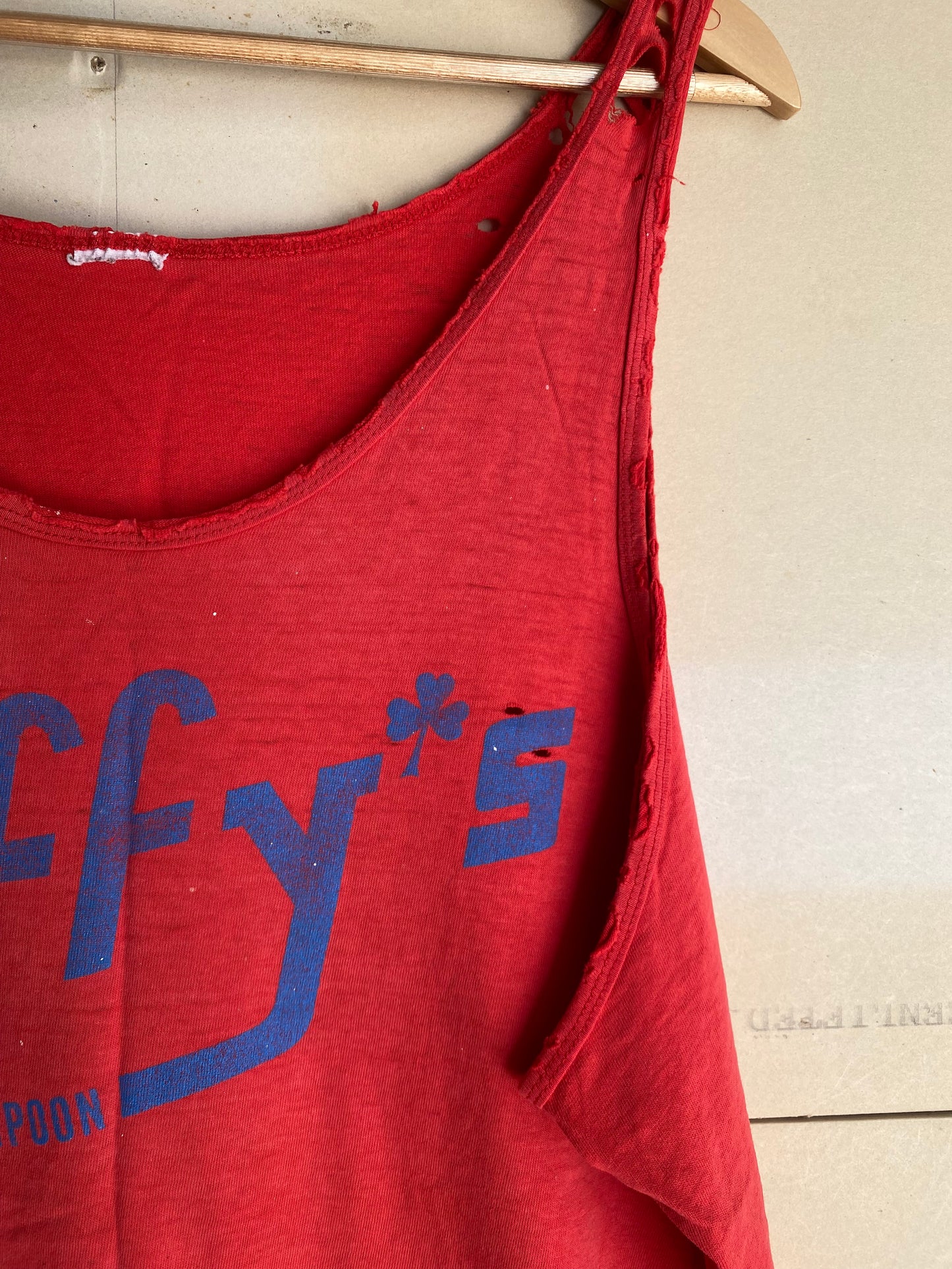 1990s Faded and Distressed Tank | XL