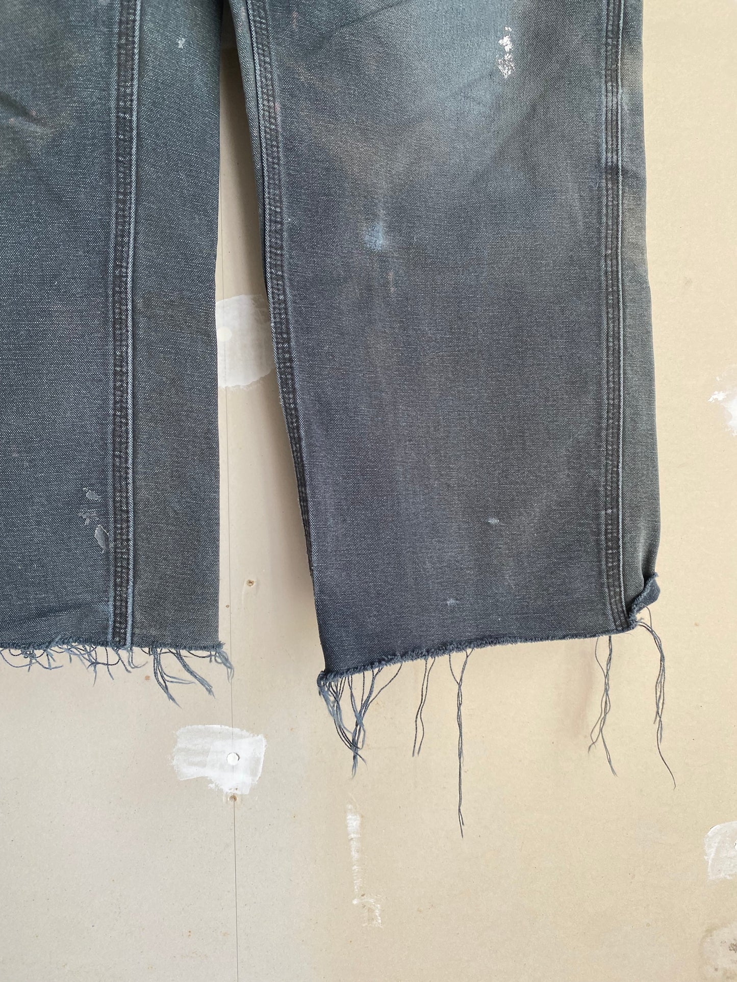 1990s Faded Black Carhartt Pants | 34