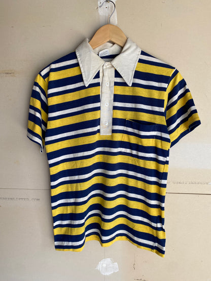1970s Striped Shirt | M