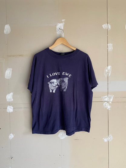 1980s Boxy Sheep Shirt | L