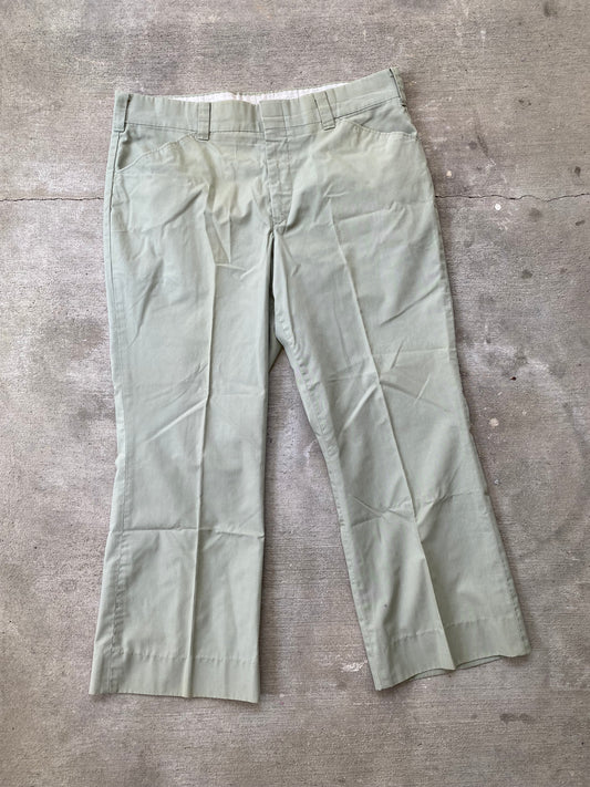 Vintage 70S Flared Slacks | 38