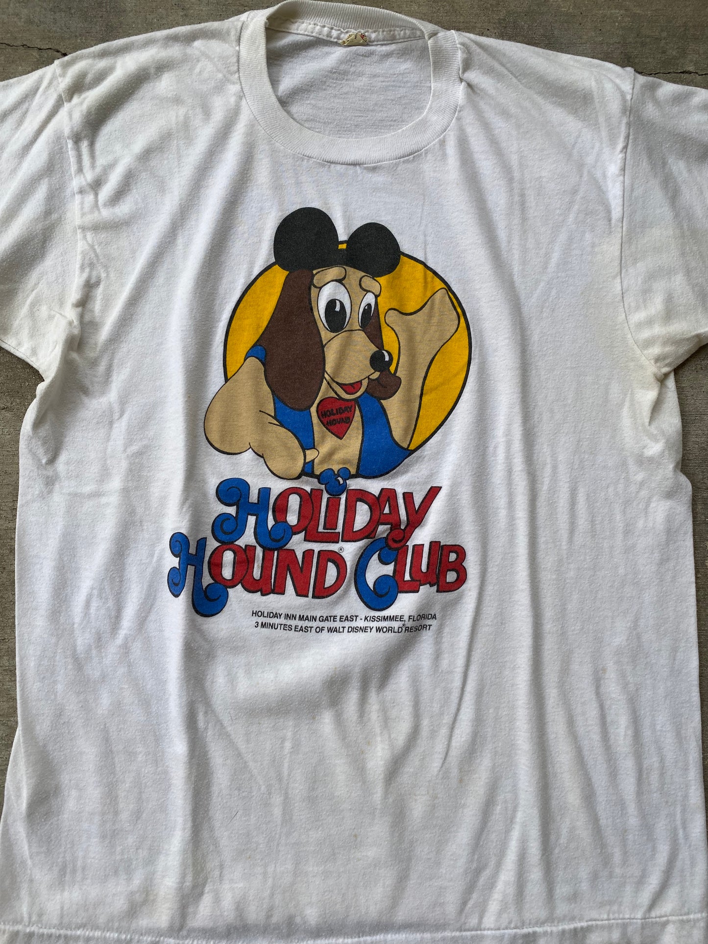 Vintage 80S Hound Club Tee | M