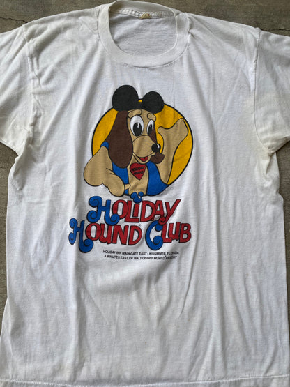 Vintage 80S Hound Club Tee | M