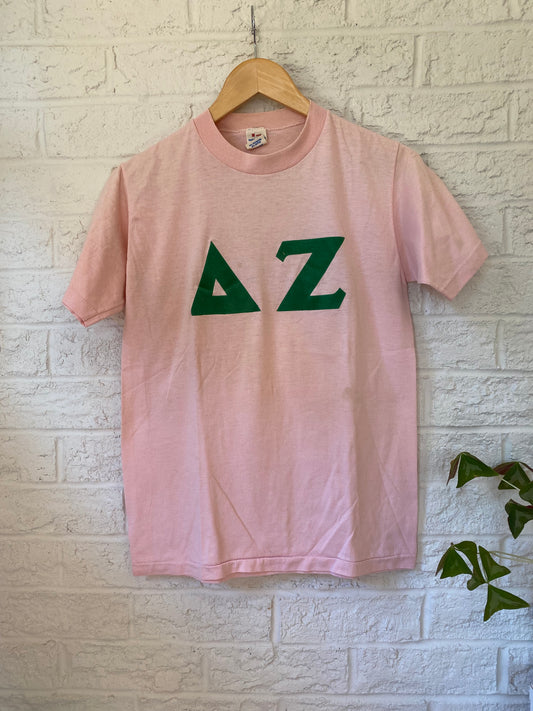 Vintage 70S Sorority Tee | M